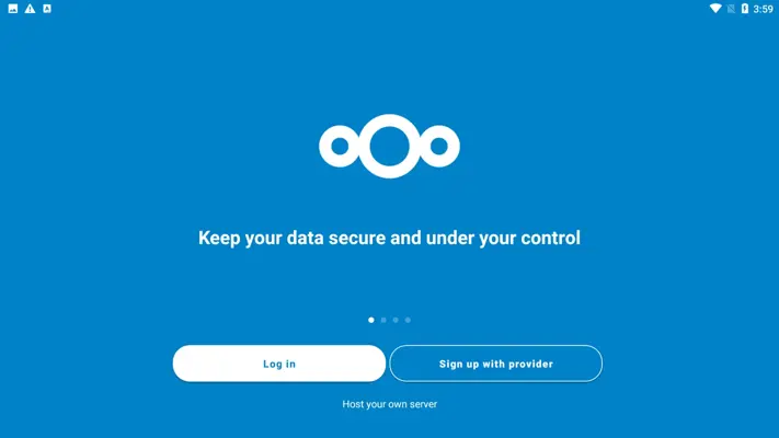 Nextcloud android App screenshot 0