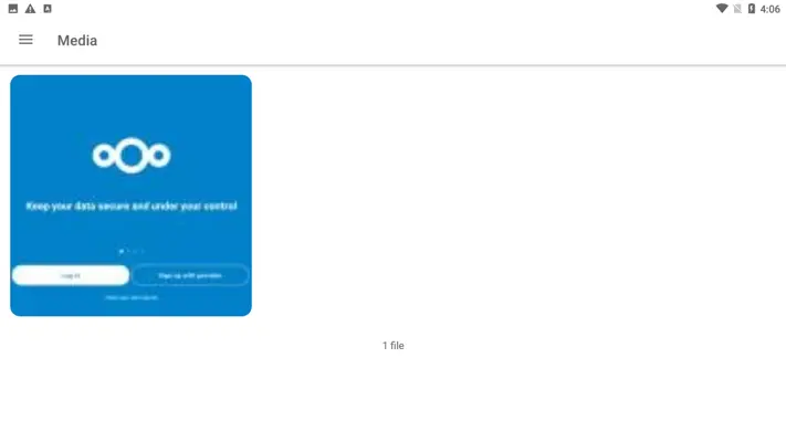 Nextcloud android App screenshot 3